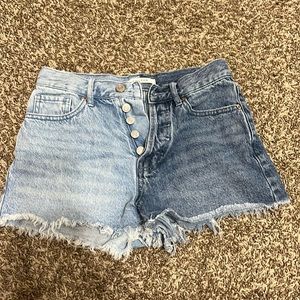 Jean shorts